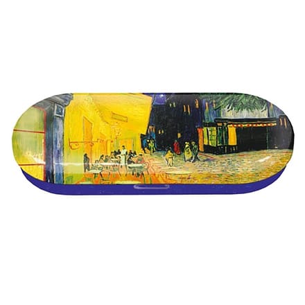 Fridolin metalen brillenkoker van Gogh - Caf� de Nuit