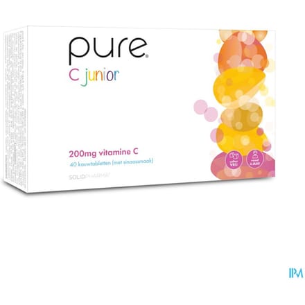Pure C Junior Sinaassmaak Kauwtabl 40