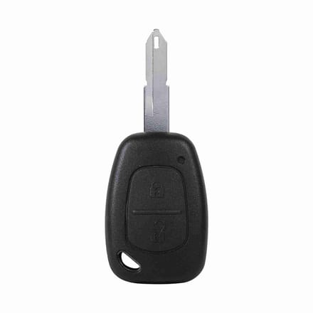 Dailygoods - Robuuste Sleutelhoes voor Autokeys met 2 Knoppen