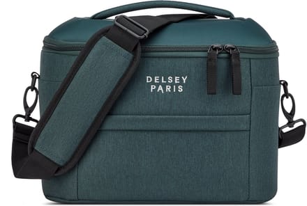 DELSEY Brochant 3 – Beautycase – Gerecycled polyester – Waterafstotend – Pine Green