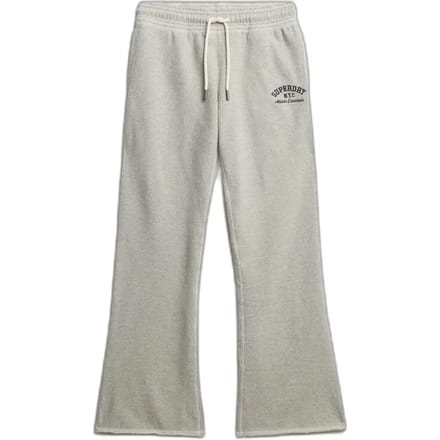 Vrouwelijke geborduurde flare joggingbroek Superdry Athletic