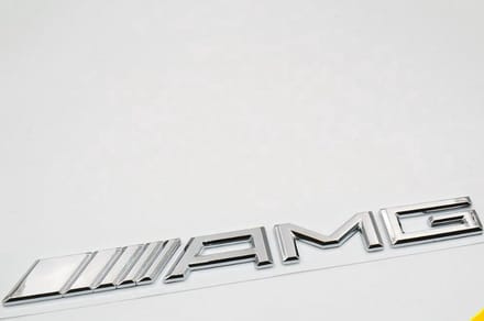 AMG Embleem - Mercedes Benz Badge - Chrome - Voor Achterklep - Zelfklevend