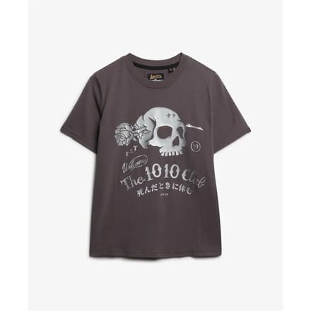 Dames-T-shirt Superdry Super Skull