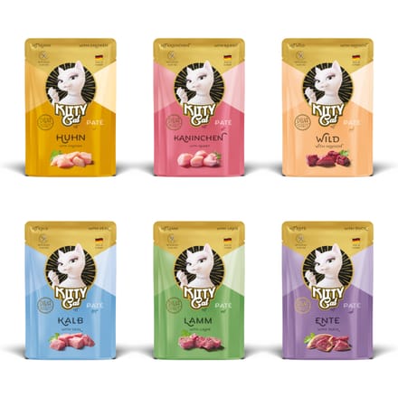6x85g Mix I Kitty Cat Pate natvoer voor katten