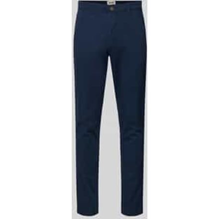 JACK & JONES - JJIMARCO JJBOWIE SA NAVY BLAZER Heren Broek