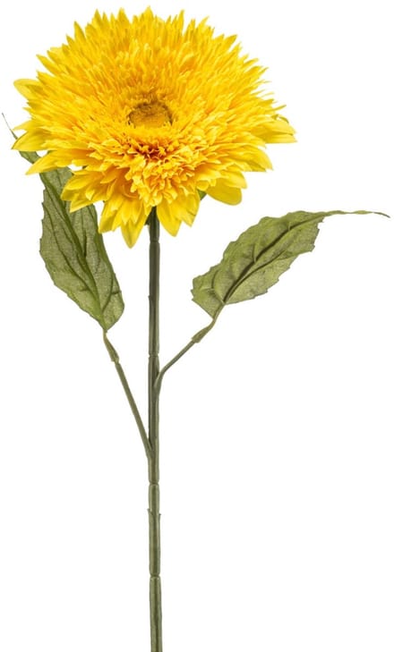 Emerald - Kunstbloem Zonnebloem 65cm geel - Kunstplant voor binnen