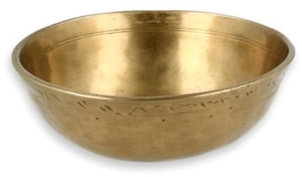 Klankschaal glad 15 cm