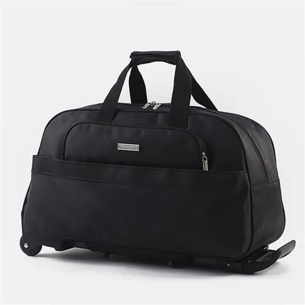 Reis Koffer - Reis Bagage - Weekend Weg - Lichtgewicht Ontwerp - 51 cm - Zwart