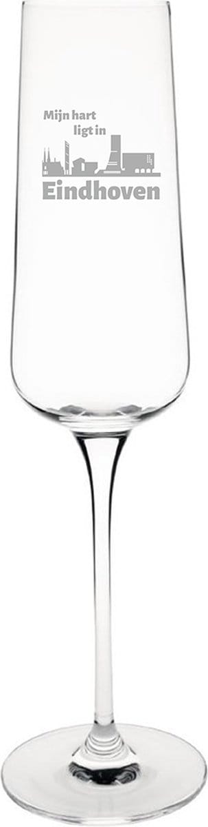 Gegraveerde Champagneglas 27cl Eindhoven