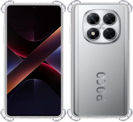TechNow Hoesje geschikt voor Poco X7 – Extreme Shock Case – Case Transparant