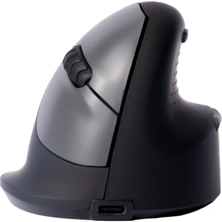 R-Go Tools R-Go HE Break - vertical mouse - small AGR certified for hand size ?165 mm - Bluetooth 5.0 - black - Vertical mouse - Optisch - 5 knoppen - Zwart