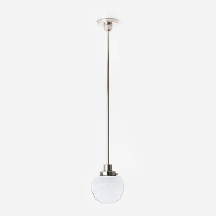 Hanglamp Johanna 20's Nikkel - Art Deco Trade