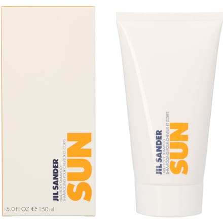 Jil Sander Sun Hair & Bodyshampoo voor dames - 2-in-1 shampoo en douchegel - 150ml