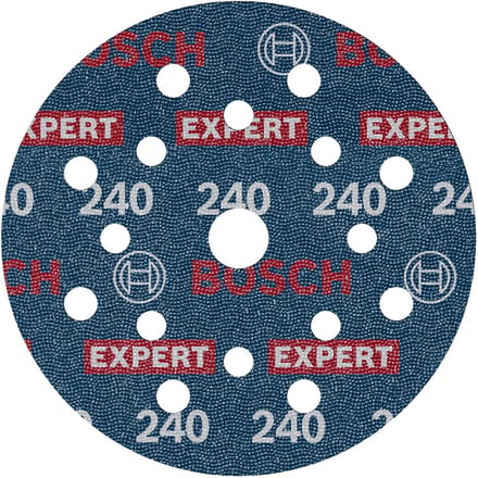 Bosch Accessories 2608902404 Schuurschijf Diameter 125 mm Korrelgrootte (num): 240 6 stuk(s)