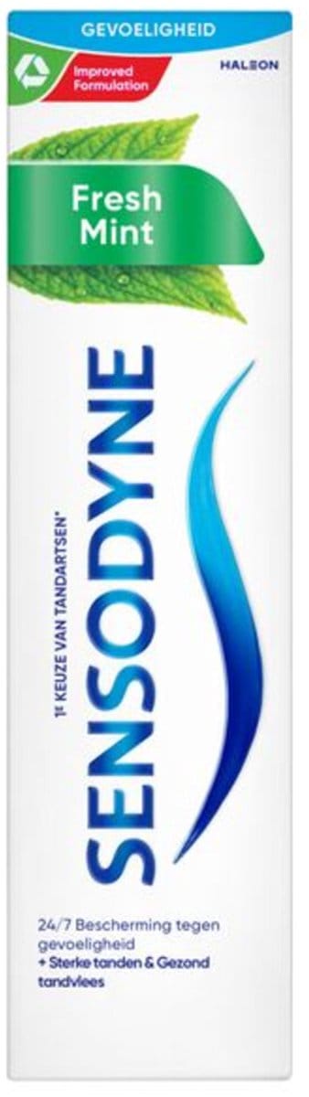 Sensodyne - Tandpasta - Fresh Mint - 2x75ml x 6
