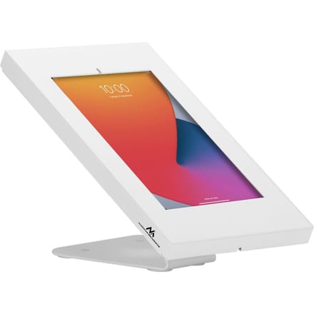 Maclean MC-475W - Tablethouder - muur-/kantoorbevestiging met slot, 9,7"-11" - Wit