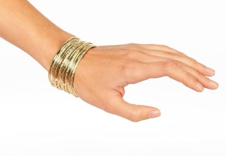 Armband gouden ringen