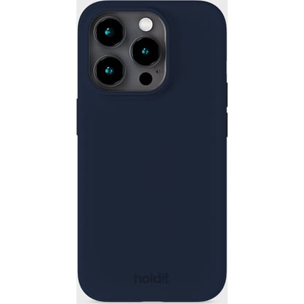 Phone Case Silicone Midnight Blue iPhone 15 Pro
