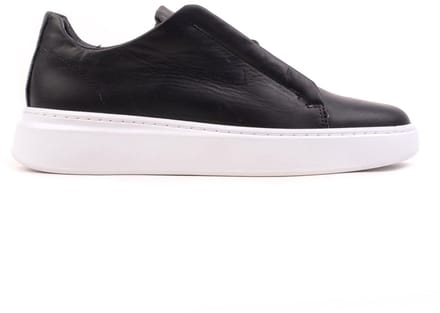 Omnio meno sneakers dames zwart leer