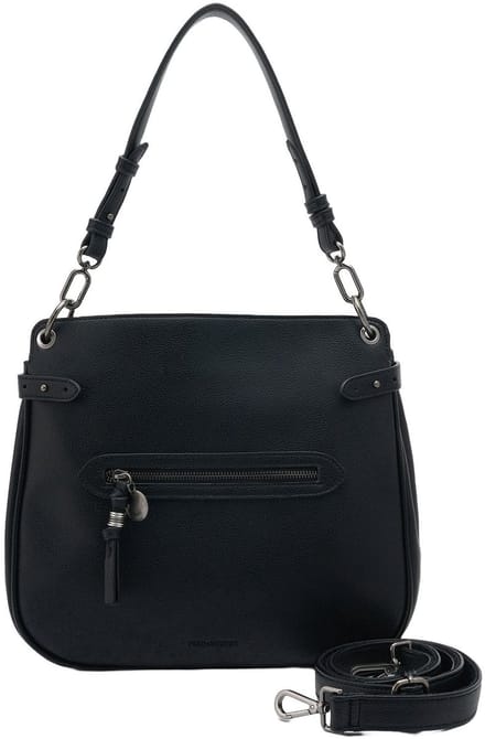 FREDsBRUDER schoudertas My Bestie Round Hobo Bag Black zwart