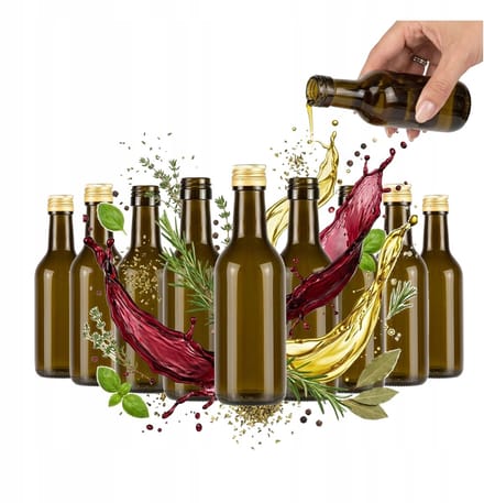 Bimberek - Drinkfles - 50x - Ciemne Szkło - 200ml - Proefmonsters
