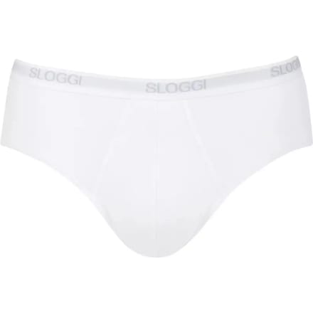 sloggi men Basic Heren Midi slip - 2-pack - Wit - Maat XL