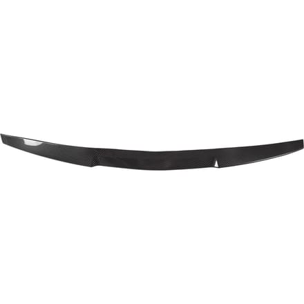 Rubber Achterklepspoiler Lip Vleugel Koolstofvezel Stijl Universele Auto Modificatie 121cmx7.5cm black