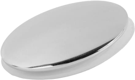 Wastafelstop - Afvoerstop Badkamer - Lekkages Stoppen - Messing Constructie - 36 mm - Chroom