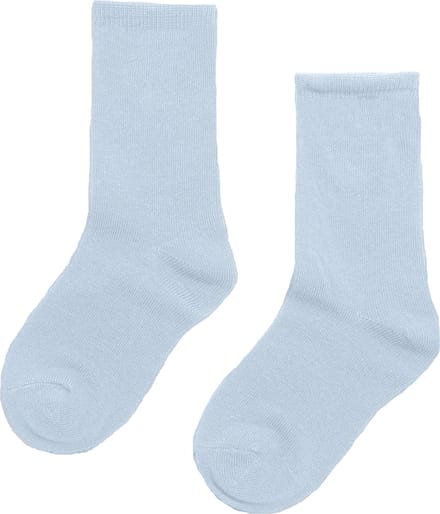 iN ControL 6pack effen sokken LICHT BLAUW 27-30