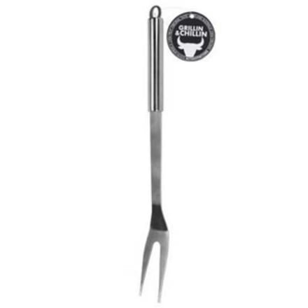 Gusta bbq vork 37 cm rvs