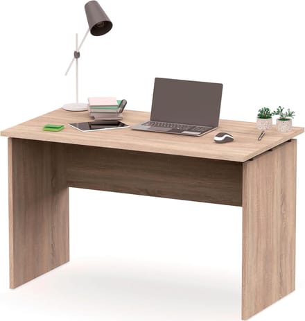 Bureau - Werktafel Kantoor - Thuiswerken Studeren - Eenvoudige Lade - 76x120x68 cm - Kambrium eiken
