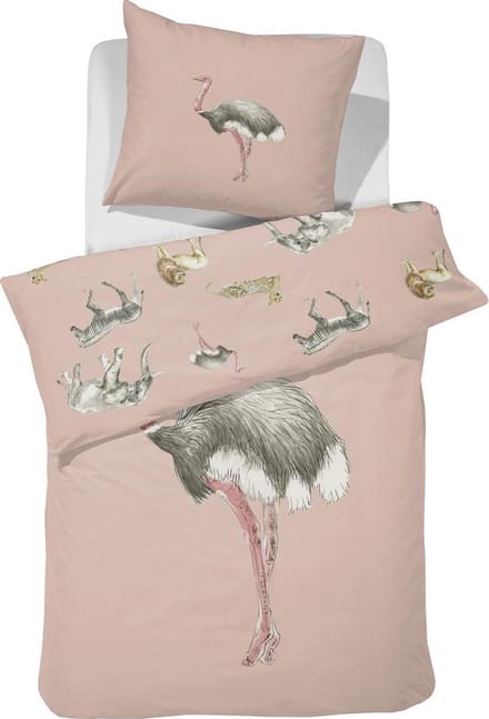 Damai Sloane - Kinderdekbedovertrek - Katoen - 140x200/220 cm - Pink