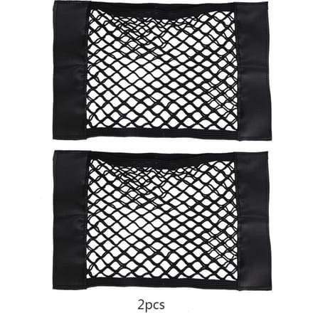 2 stuks auto kofferbak organizer tas mesh net achterbank opbergzak houder zak black