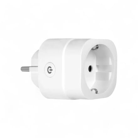 Slimme stekker | Dimbaar 220-240V 200W | WiFi Tuya Smart Life | Spraak Alexa Google | Wit