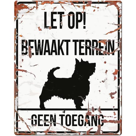 Mini Chihuahua waarschuwingsbord n D&D Home