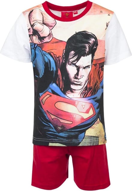 DC Superman - shortama - Rood - Maat 104 - 4 jaar