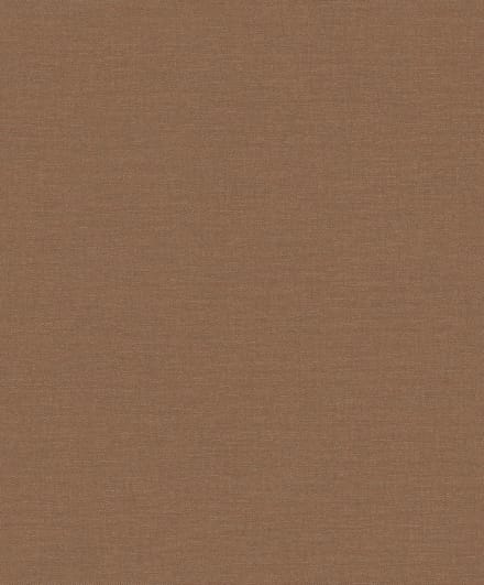 Vliesbehang Linnen Touch plain brown/copper