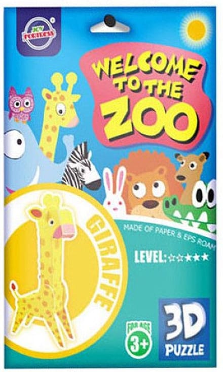 Bouwpakket 3D Giraffe