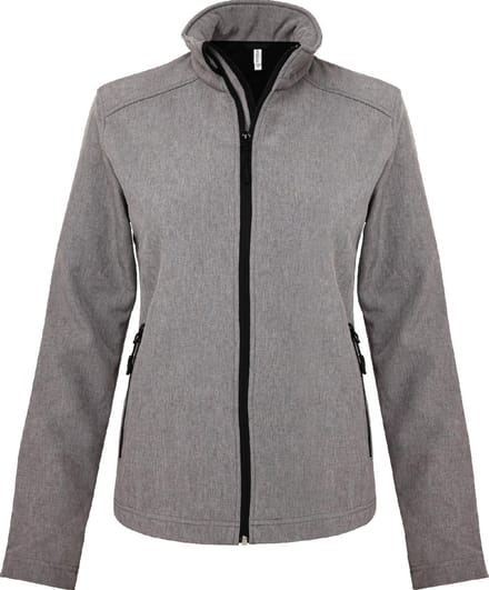 Kariban Dames/dames Hedendaagse Softshell 3 lagen Performance Jacket (Grijs mergel)
