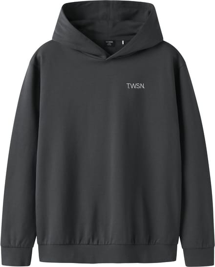 NAME IT - TKMSOX LS SWEAT HOOD LOGO BRU NOOS - Jongens - Sweaters