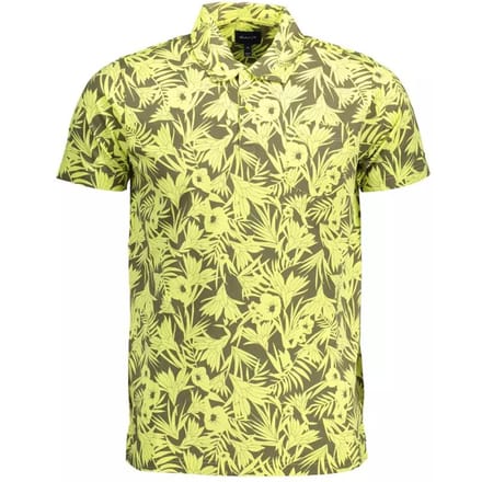 Bloemenprint Poloshirt Korte Mouwen