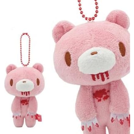 GLOOMY Bloody Plush Bag Charm Keyring 10×9×8cm