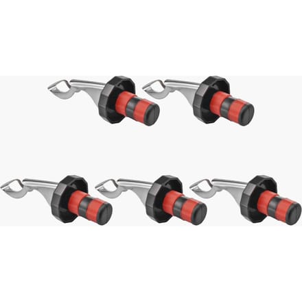 1-10 stuks Druk Wijnstopper Vacuüm Verzegelde Plug Wijnflesstopper Wijn Champagne Doppen Barware Keukengereedschap Wijnflesstopper