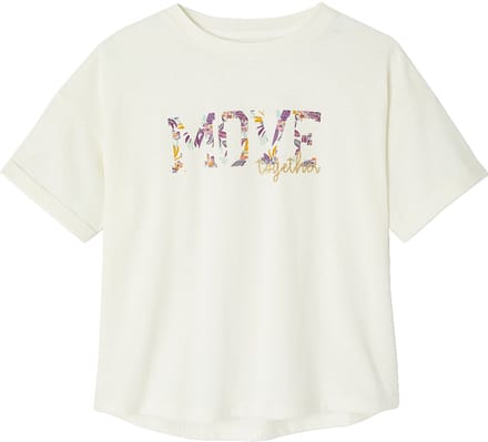 Vertbaudet Sportset voor meisjes T-shirt + iriserende kniebroek