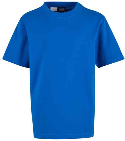 Urban Classics - Boys Tall Kinder Tshirt - Kids 158/164 - Blauw