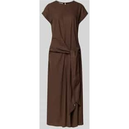 linnen blouse met V-hals