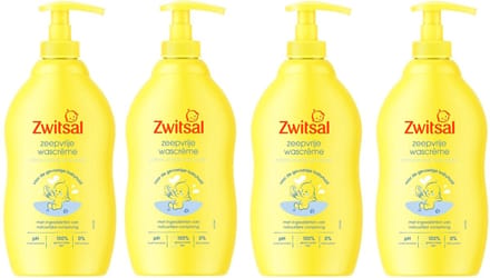 Zwitsal Wascreme 4 x 400 ml