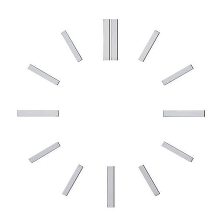 Nummerset met indexmaat 4x27 / 5x33mm
