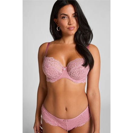 Hunkemöller Niet-voorgevormde beugel bh Marine Roze