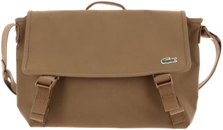 LACOSTE schoudertas tabletzak Messenger Bag Cookie bruine